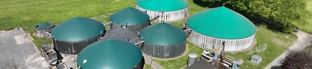 Biogasanlage auf Gut Hülsenberg